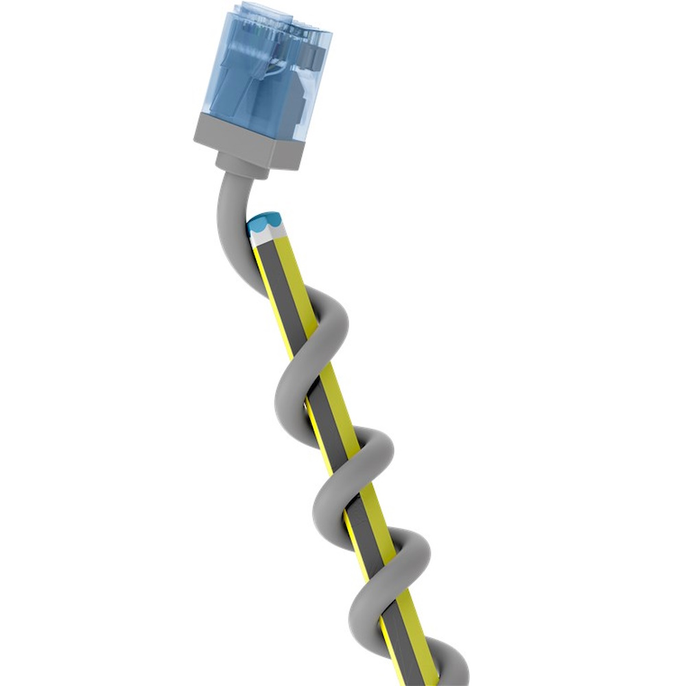 Goobay CAT 6A U/UTP Ultra-Flexible Slim 15 m