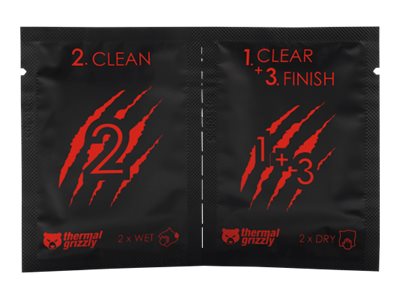 Thermal Grizzly Cleaning Wipes - 10 pack