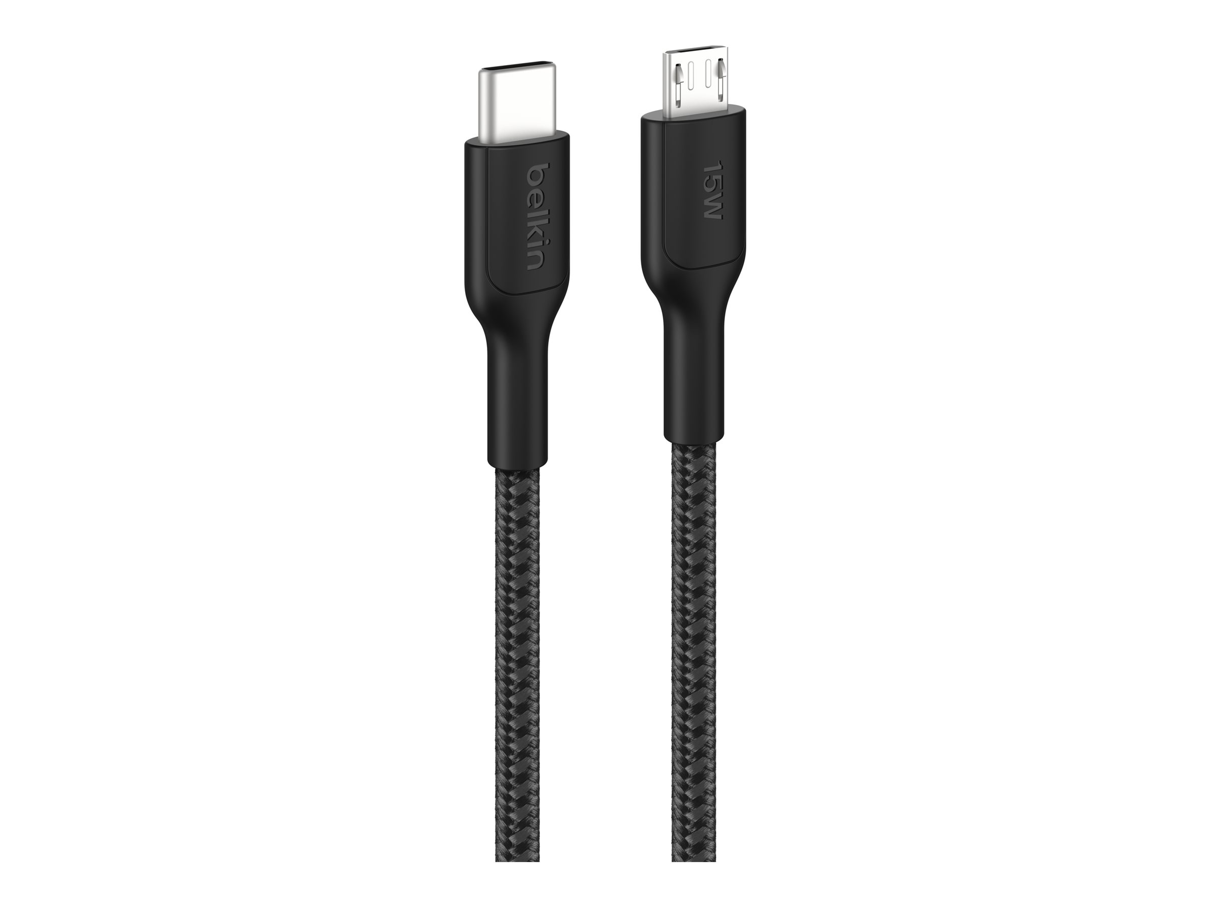 Belkin BoostCharge Pro - USB-C cable - 24 pin USB-C to Micro-USB Type B - 1 m