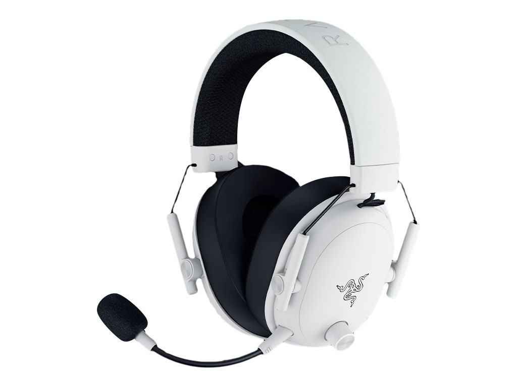 Gaming headset Razer BlackShark V3 â kablet & trÃ¥dlÃ¸st, hovedbÃ¸jle, USB Type-A/Bluetooth, hvid