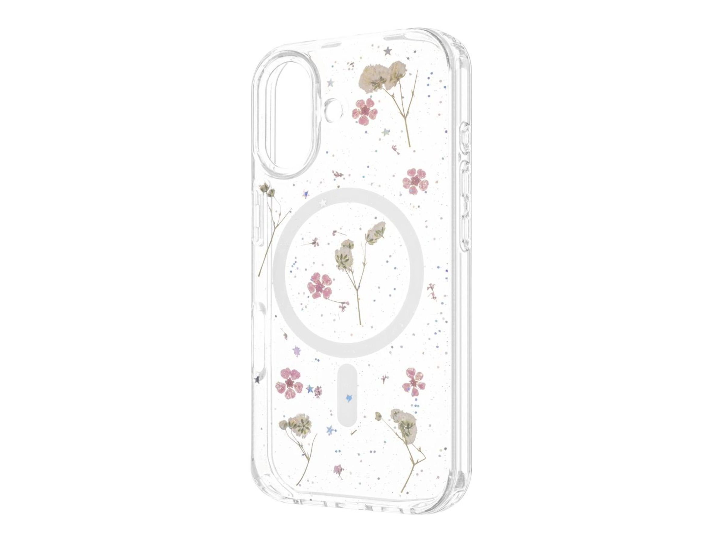 FIXED MagBloom Beskyttelsescover Blush plum Apple iPhone 17