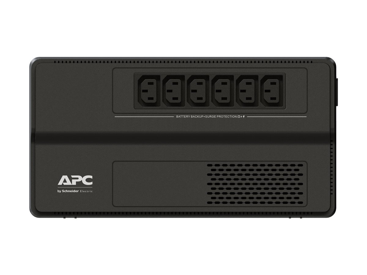 APC Easy UPS BV BV1000I - UPS - AC 230 V - 600 Watt - 1000 VA - 9 At - output-stikforbindelser: 6
