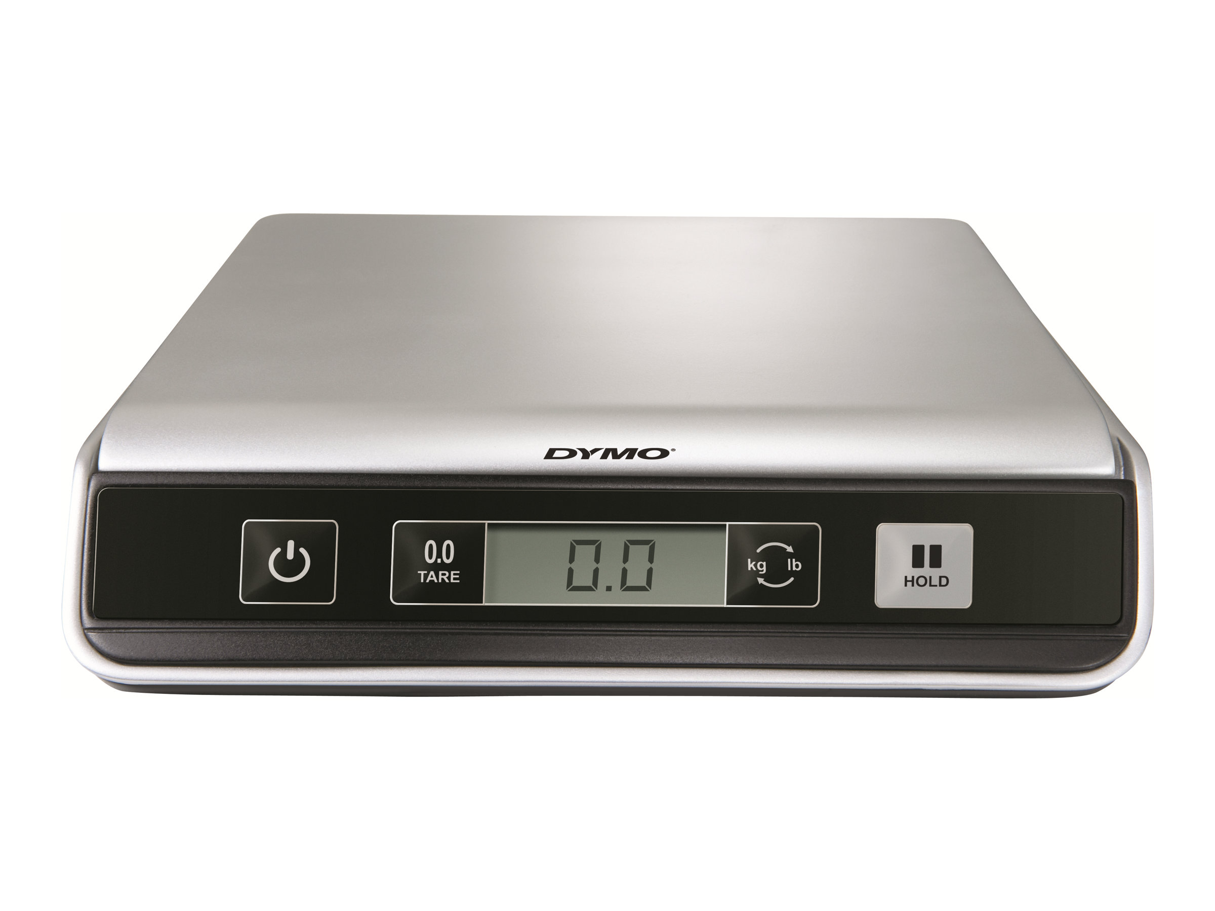 DYMO M5 brev og pakkevægt, digital display, USB, 10kg, sølv/sort