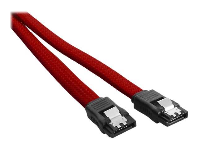 CableMod ModMesh SATA 3 Cable 60cm - red SATA Kabel - GEEKD.dk