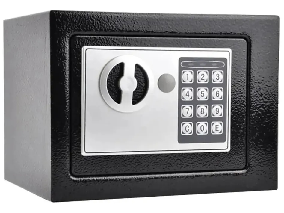 ExtraLink Home S-406 Pengeskab Sort