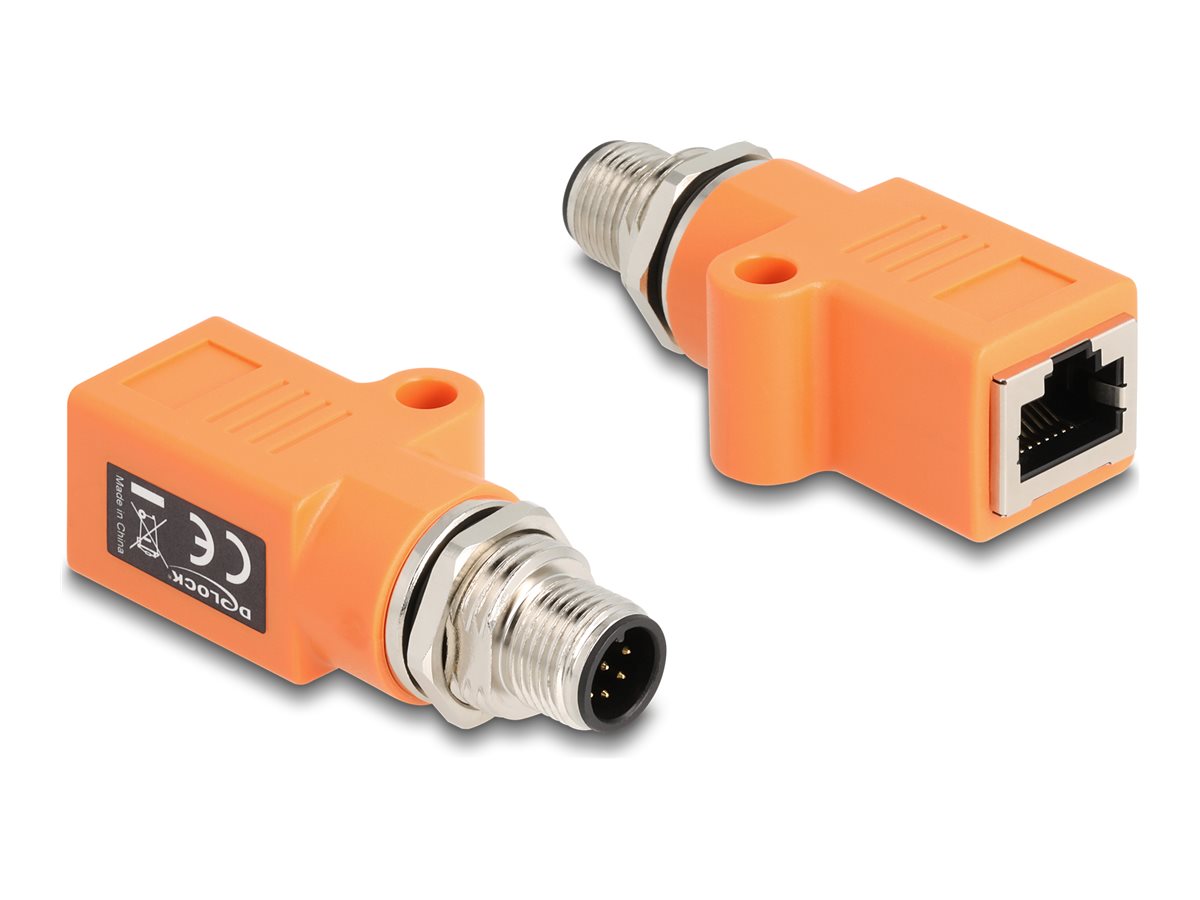 DeLOCK CAT 5e Afskærmet parsnoet (STP) Netværksadapter Orange