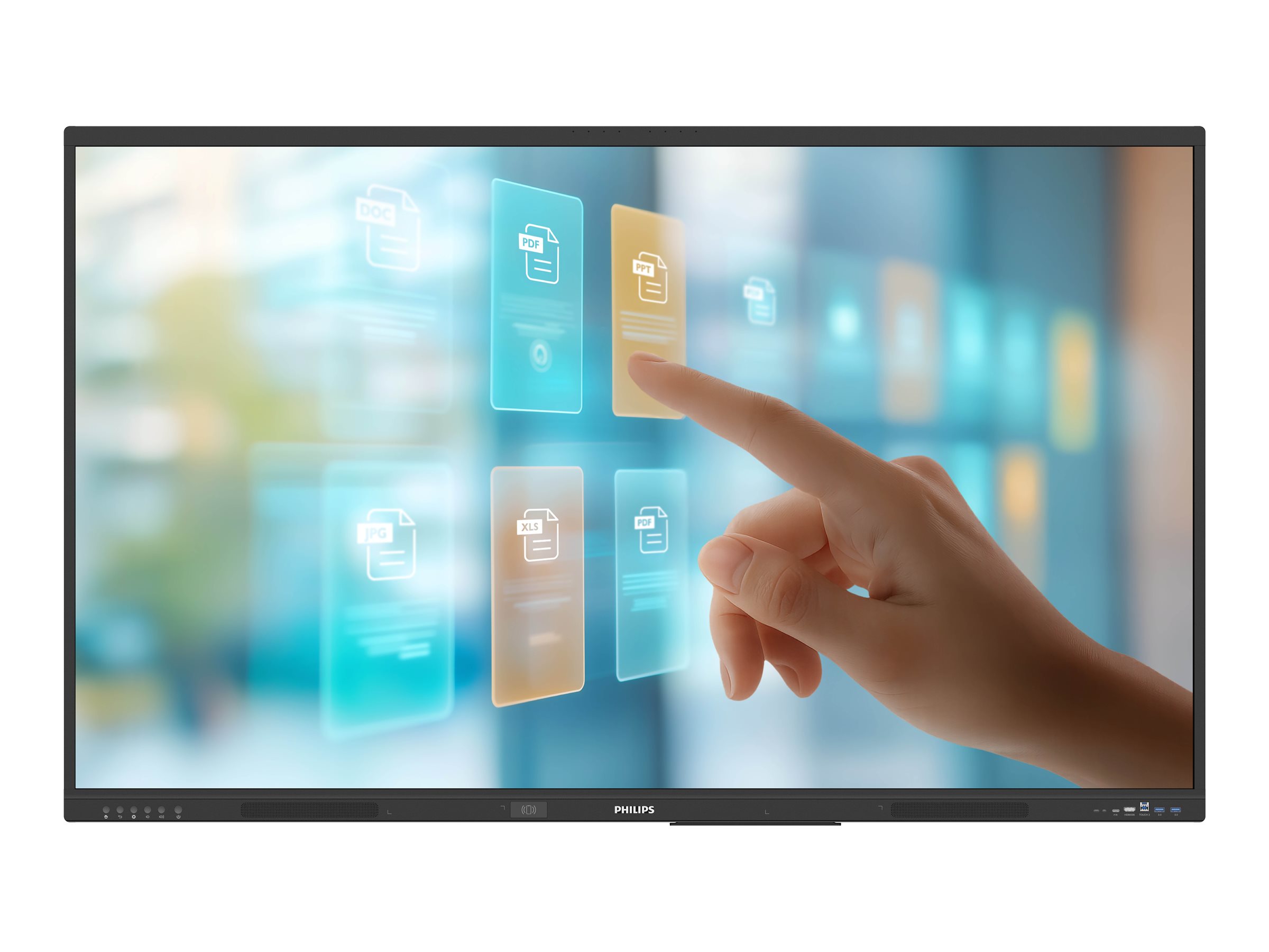 Philips 65BDL4252E 65" Digital skiltning/interaktiv kommunikation 3840 x 2160