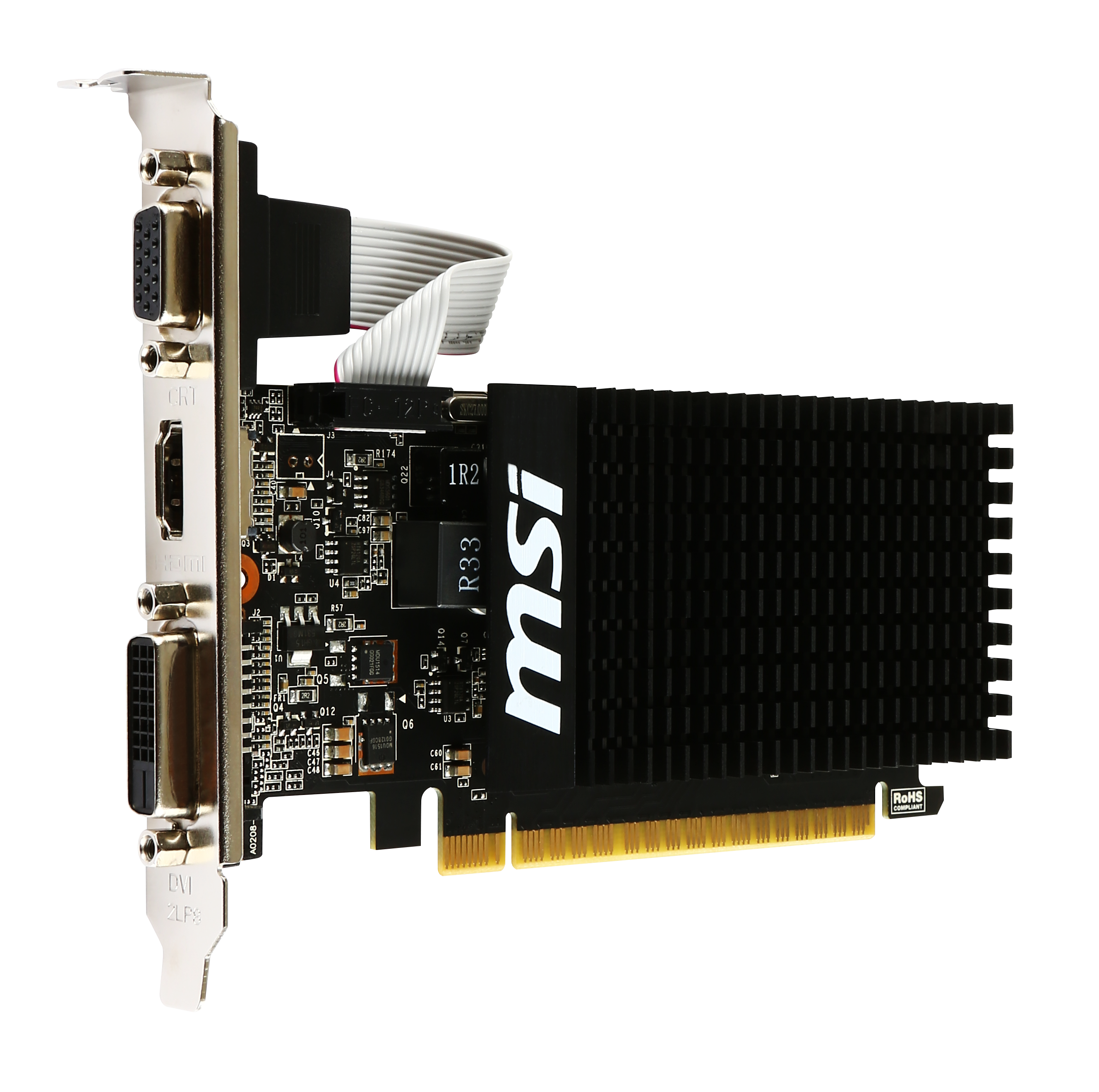 MSI V809-2000R grafikkort NVIDIA GeForce GT 710 2 GB GDDR3