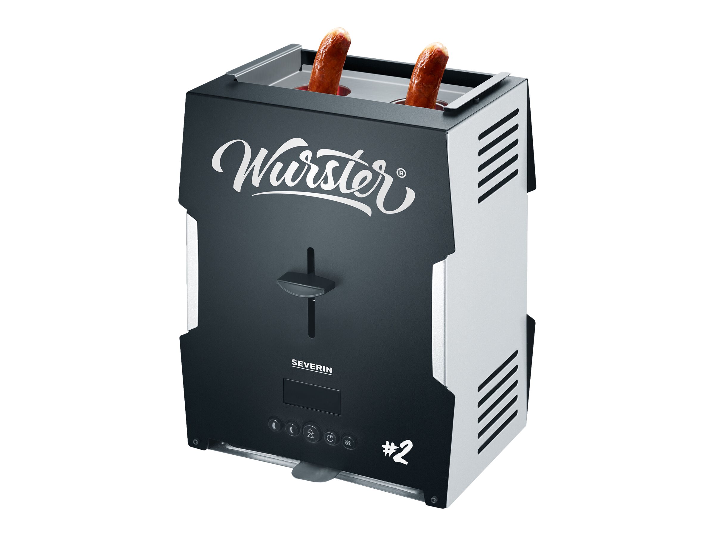 SEVERIN WT 5005 WURSTER#2 Pølsegrill Sort/grå