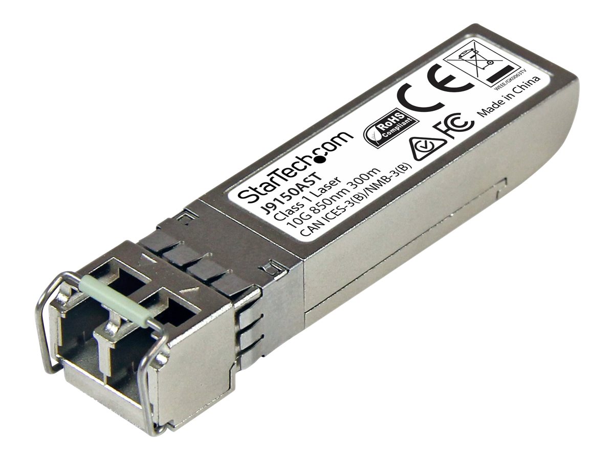 StarTech.com HP J9150A Compatible SFP Module - 10GBASE-SR Fiber Optical Transceiver (J9150AST) SFP+ transceiver modul Ethernet Fast Ethernet Gigabit