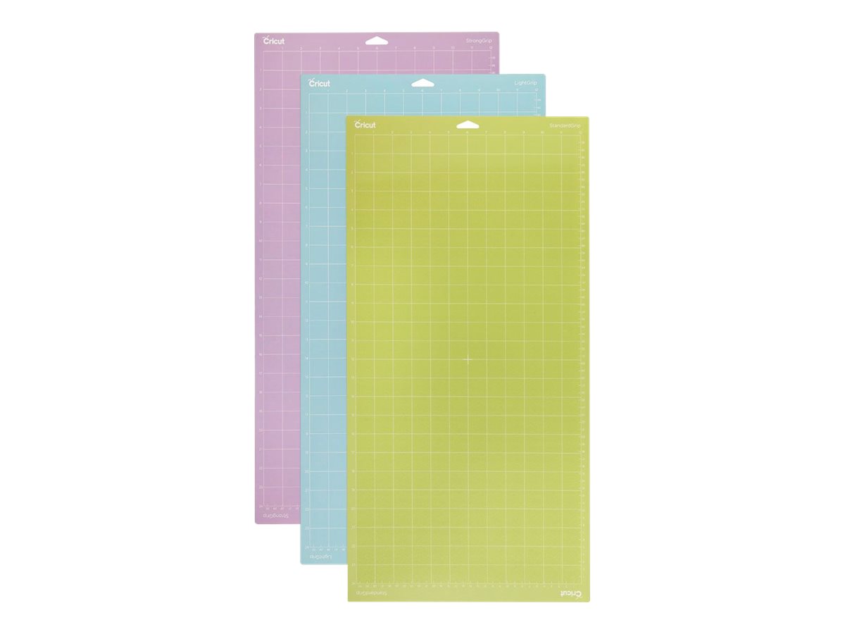 Cricut Machine Mat Variety Pack - cutting mat set - 3 pieces - 30.5 x 61 cm