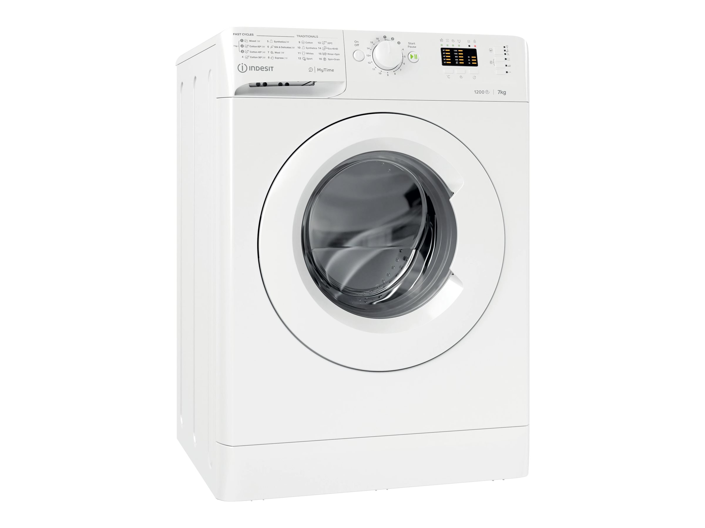 Indesit MyTime MTWA 71252 W EE Vaskemaskine Vaskemaskine