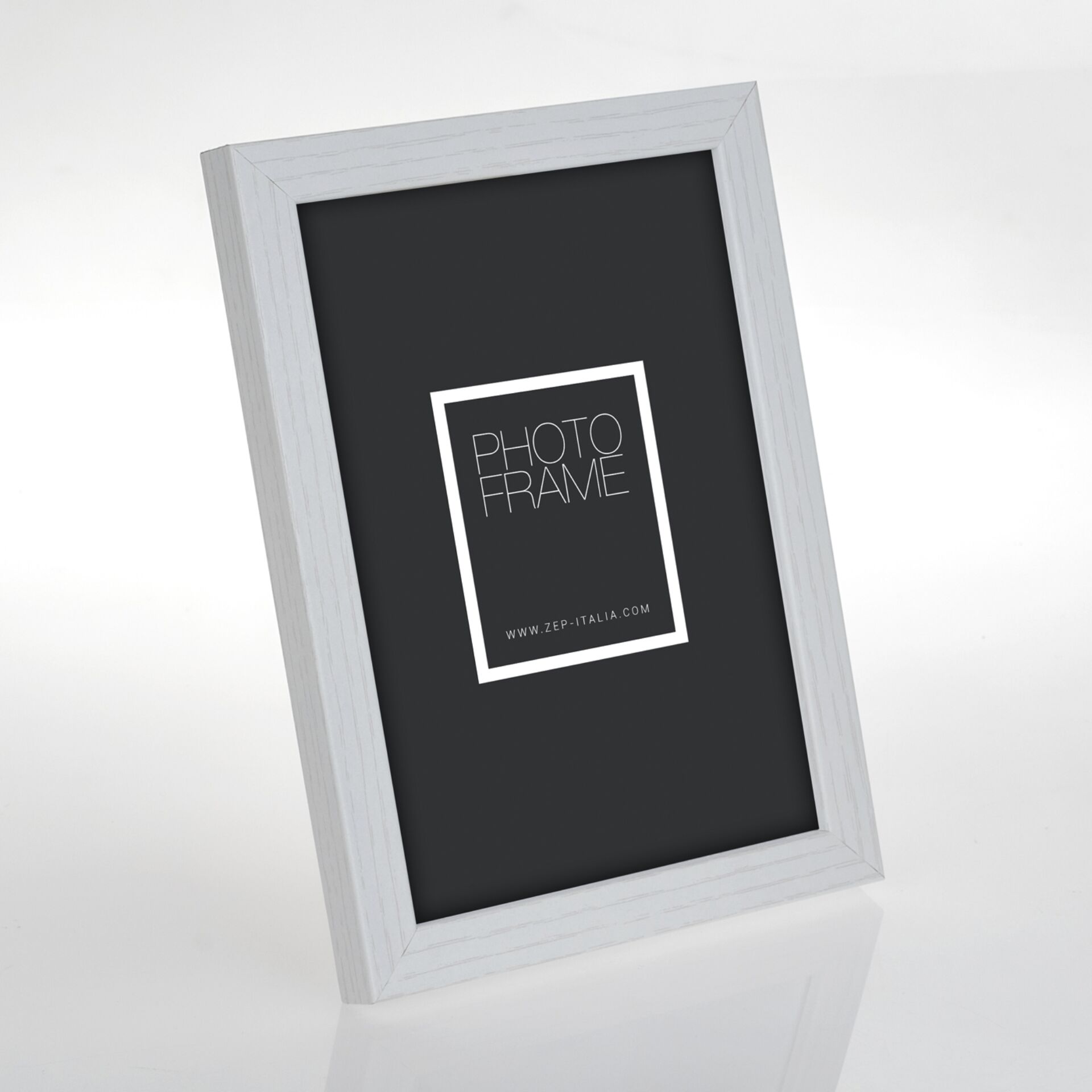 ZEP Vivan 3, Enkelt billedramme, MDF, Hvid, Bord, Væg, 20 x 30 cm, Rektangulær