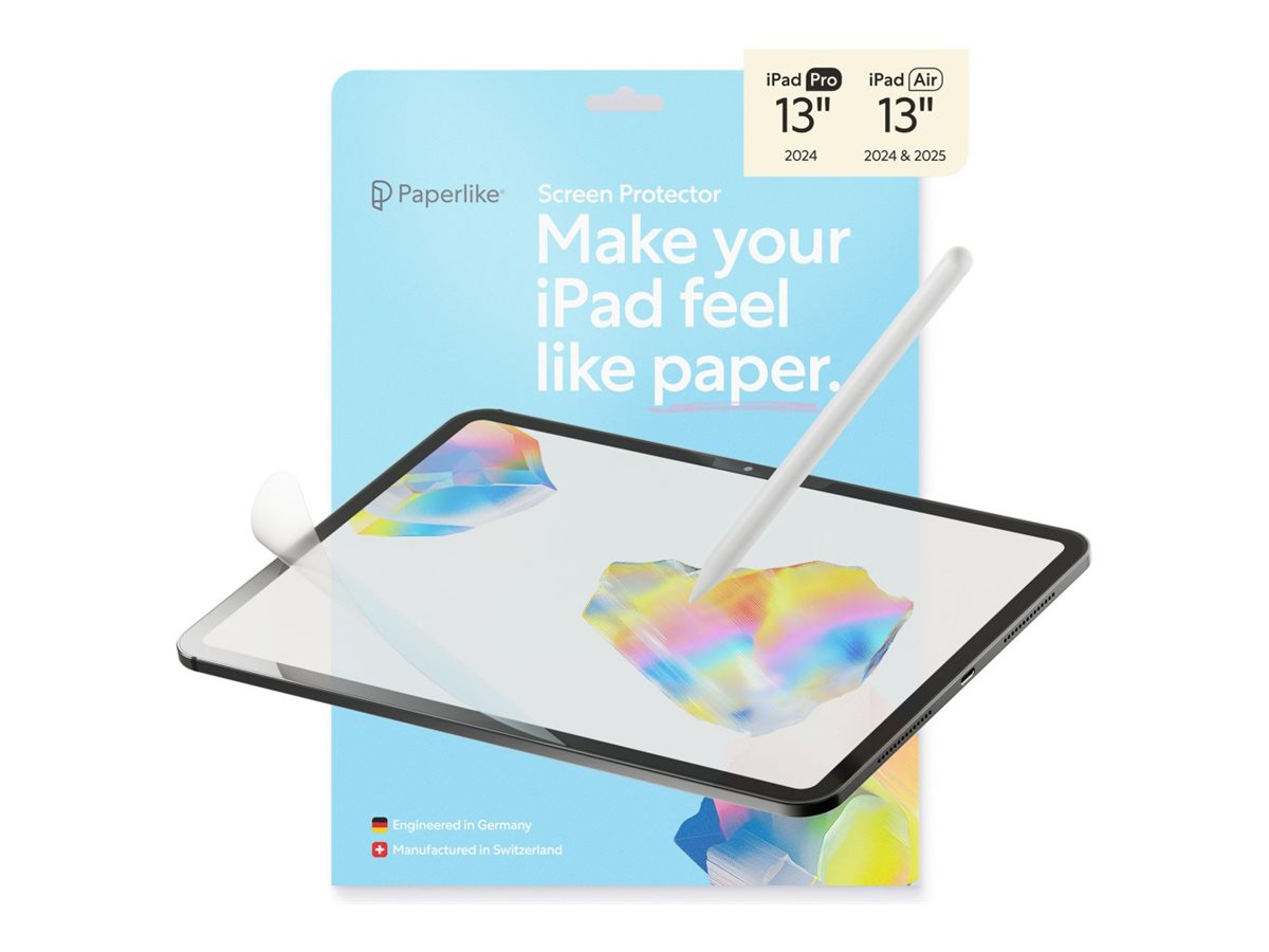 Paperlike 3 Screen Protector Ipad Air 13 tommer (2024), Ipad Air 13 tommer (2025), Ipad Air 13 tommer (m4), Ipad Pro 13 tommer (2024), Ipad Pro 13 tommer (2025)