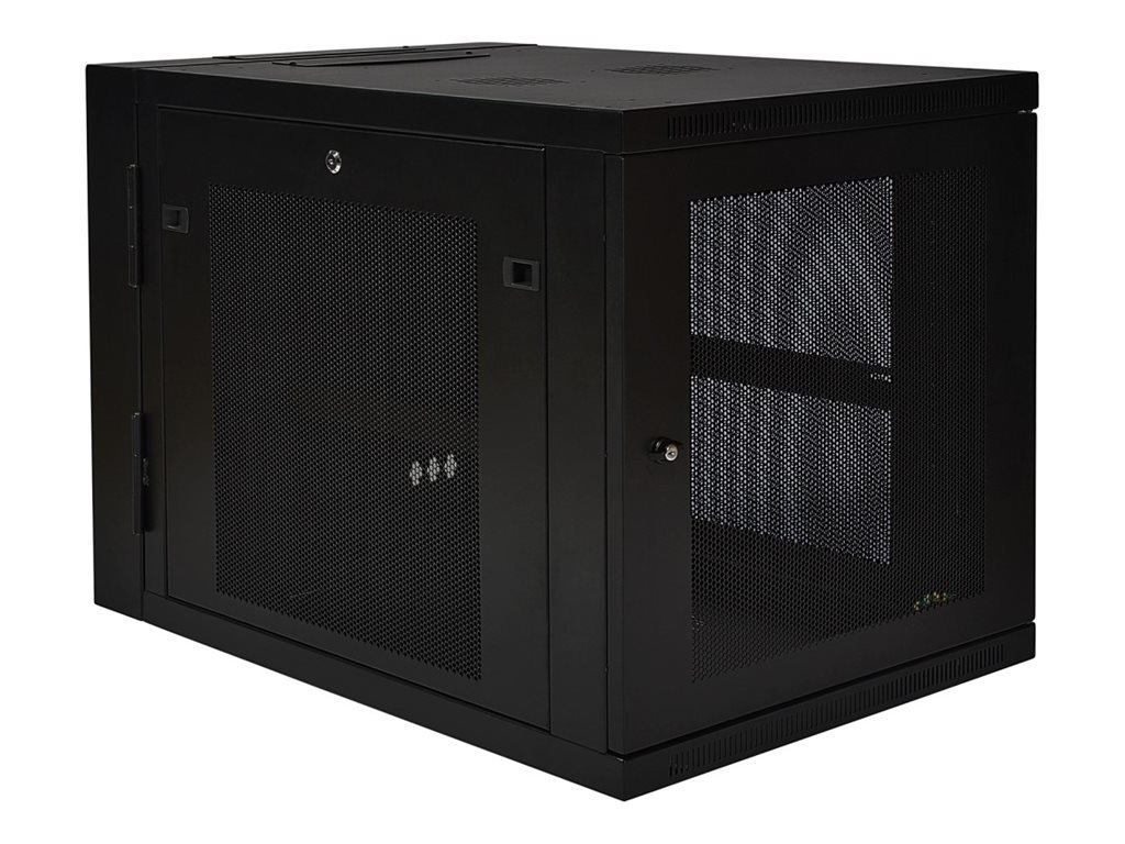 Eaton Tripp Lite Series 12U Wall Mount Rack Enclosure Server Cabinet Hinged 33" Extended Depth Rack Sort