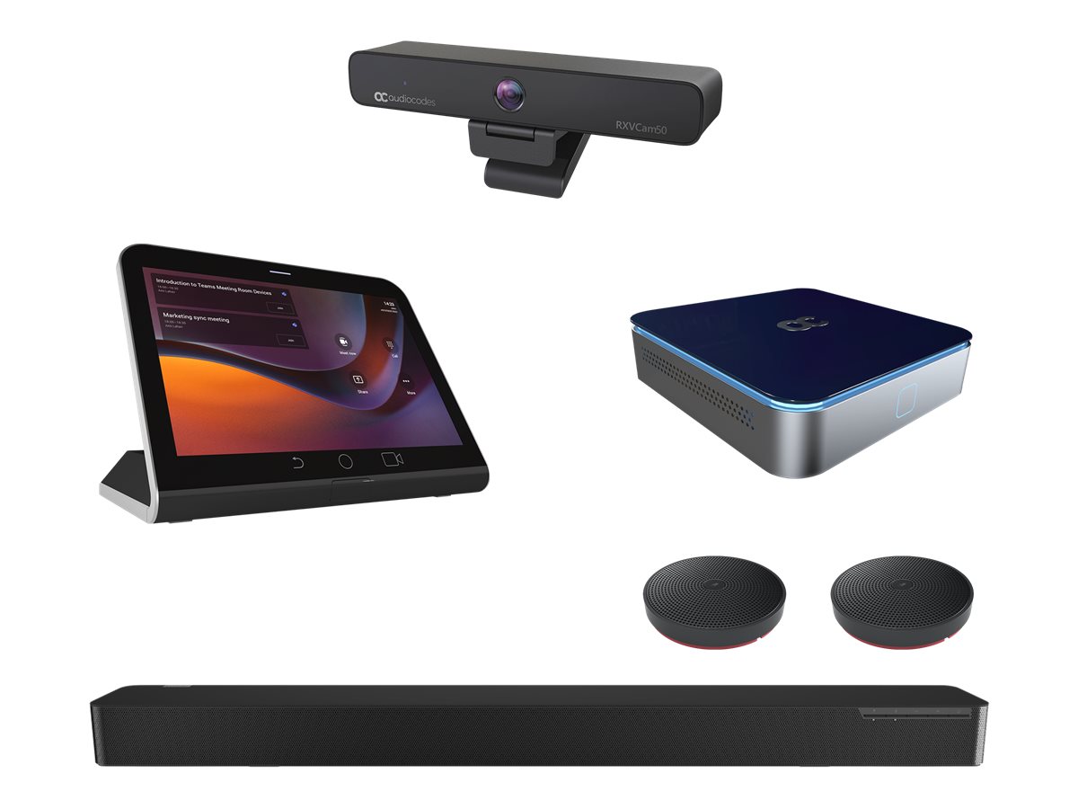 AudioCodes Room Experience (RX) Suite RXV200-B40 Videokonferencepakke 8"