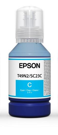 Epson blæk til genopfyldningspatroner SC-T3100x - Cyan 140 ml