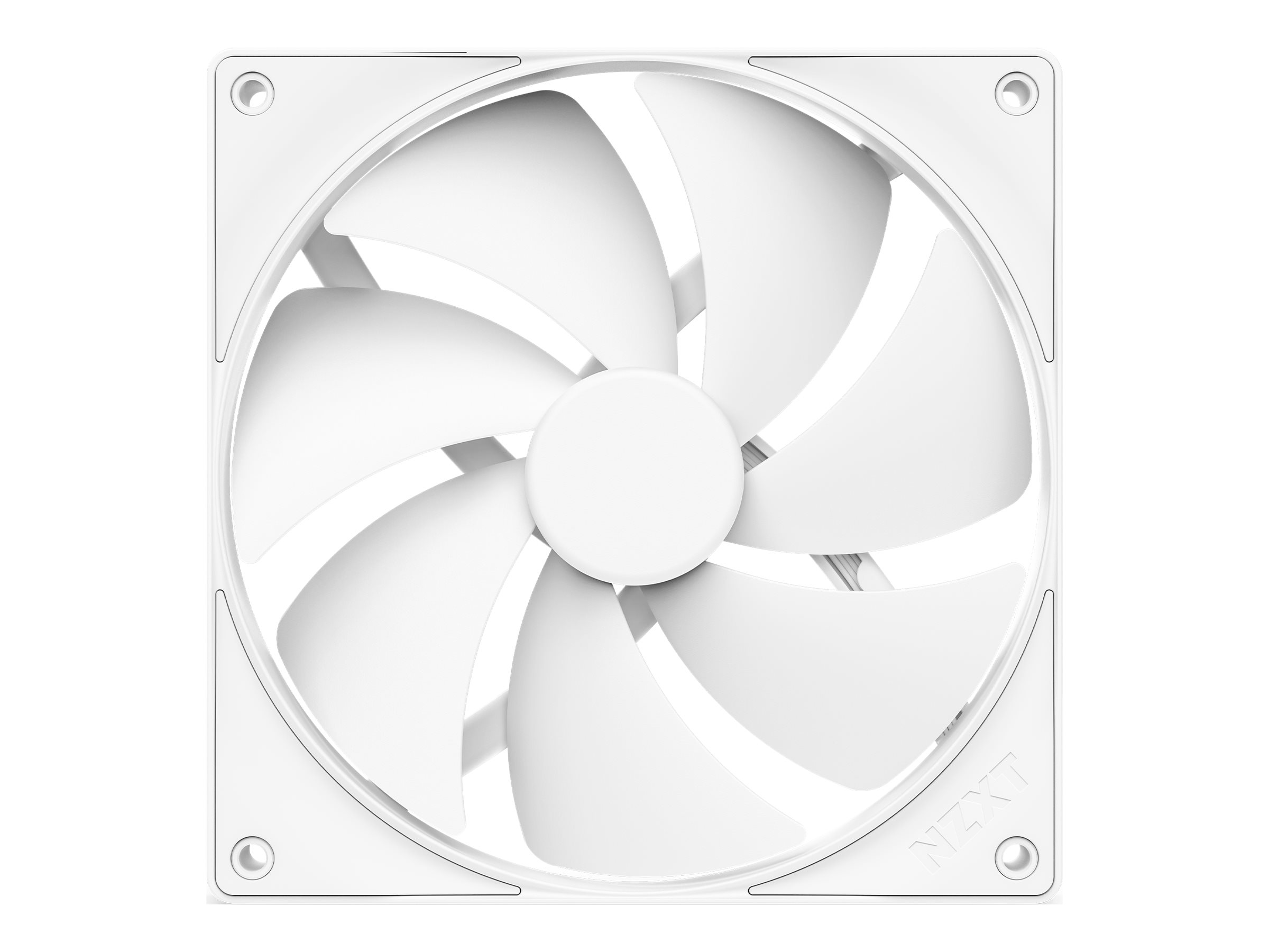 NZXT F140P V2 - Static Pressure - Kabinet køler - 140mm - Hvid - 30 dBA