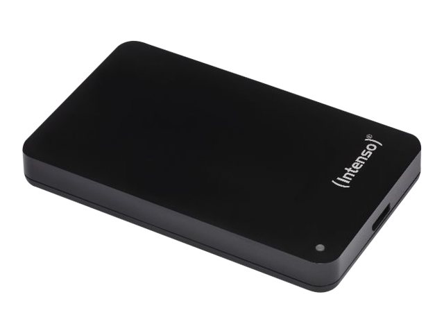 Intenso Memory Case - Harddisk - 500 GB - ekstern (bærbar) - 2.5 - USB 3.0 - 5400 rpm - buffer: 8 MB - sort