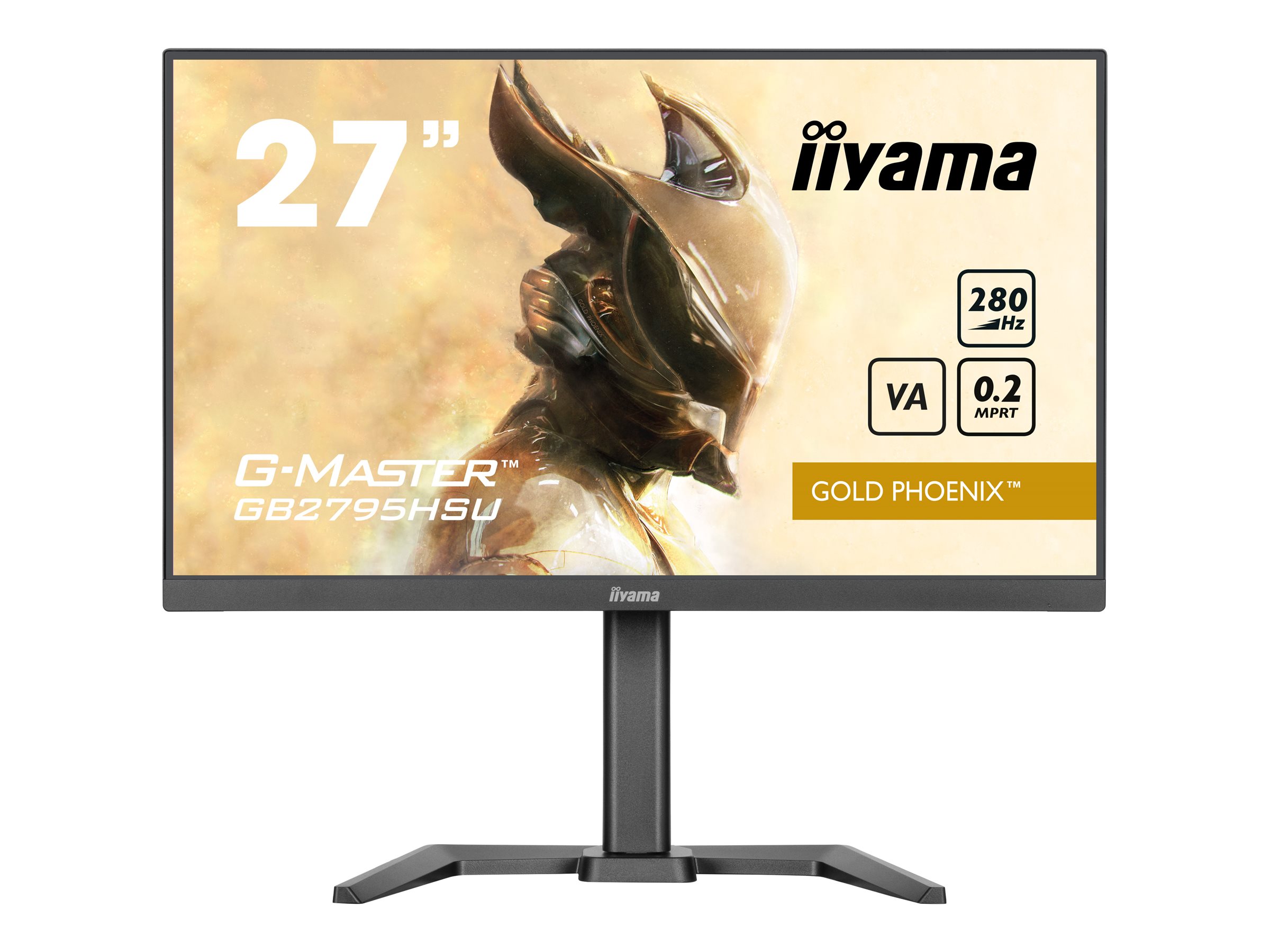 iiyama G-MASTER Gold Phoenix GB2795HSU-B1 27" 1920 x 1080 (Full HD) HDMI DisplayPort 280Hz Pivot Skærm