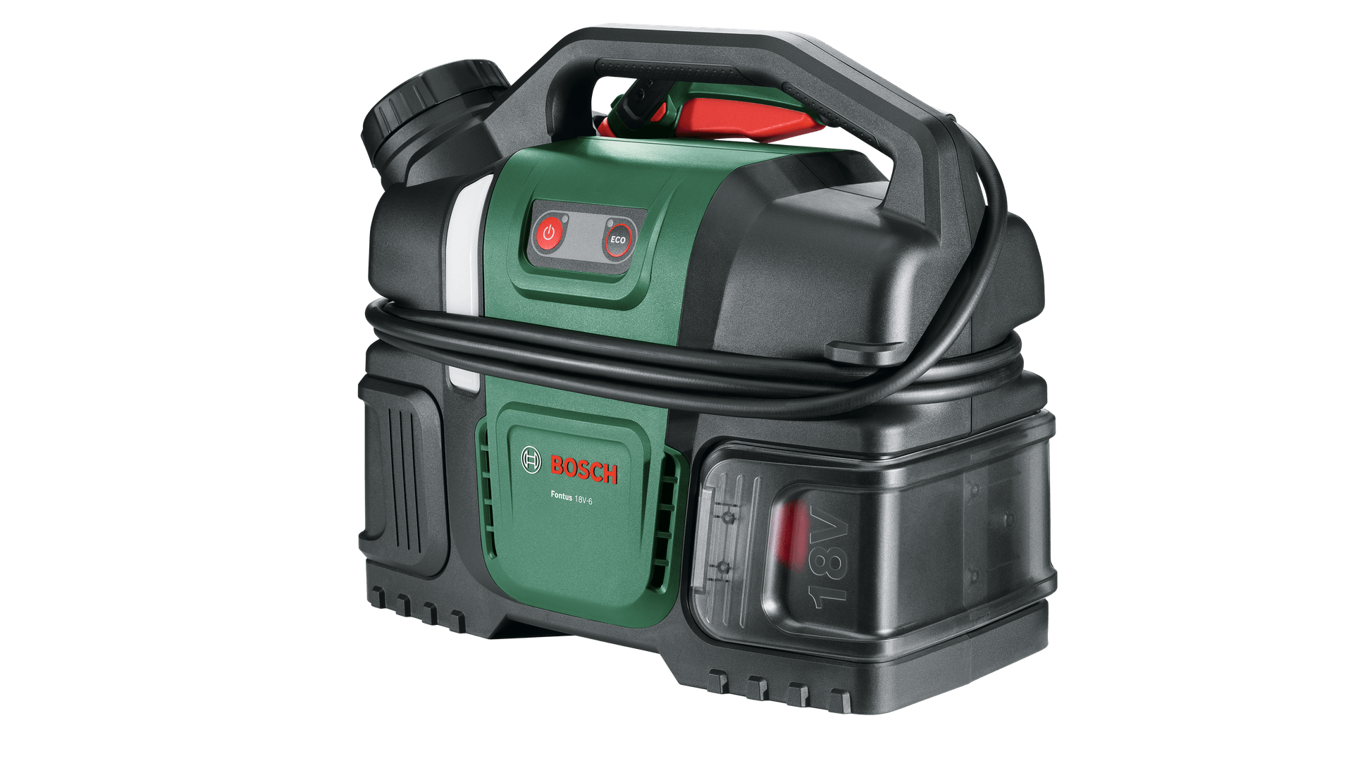 Bosch 4059952686318, Batteri, 2,7 m, 6 L, Grøn, 2,2 l/t, 20 bar - SOLO