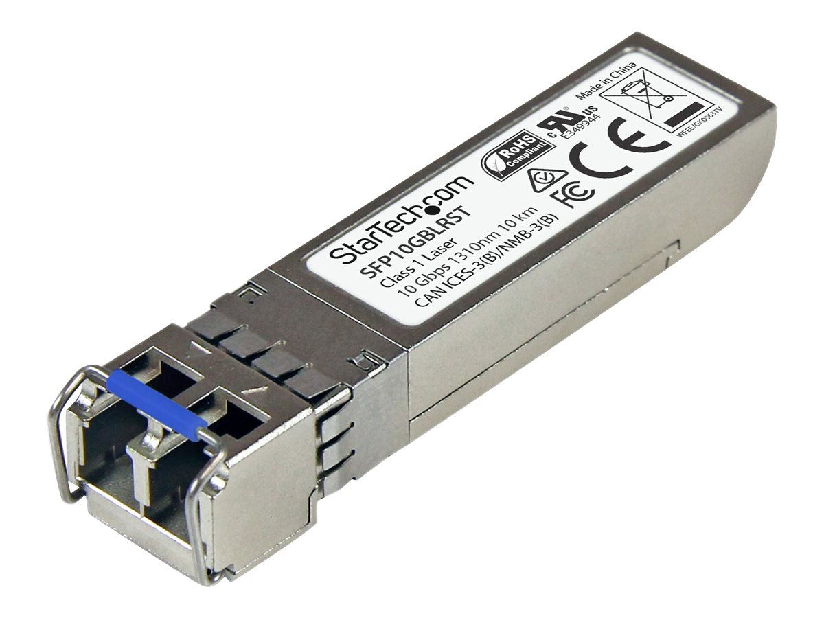 StarTech.com MSA Uncoded SFP Module - 10GBASE-LR - 10GE SFP 10GbE Single Mode Fiber (SMF) Optic Transceiver - 10km DDM SFP+ transceiver modul 10