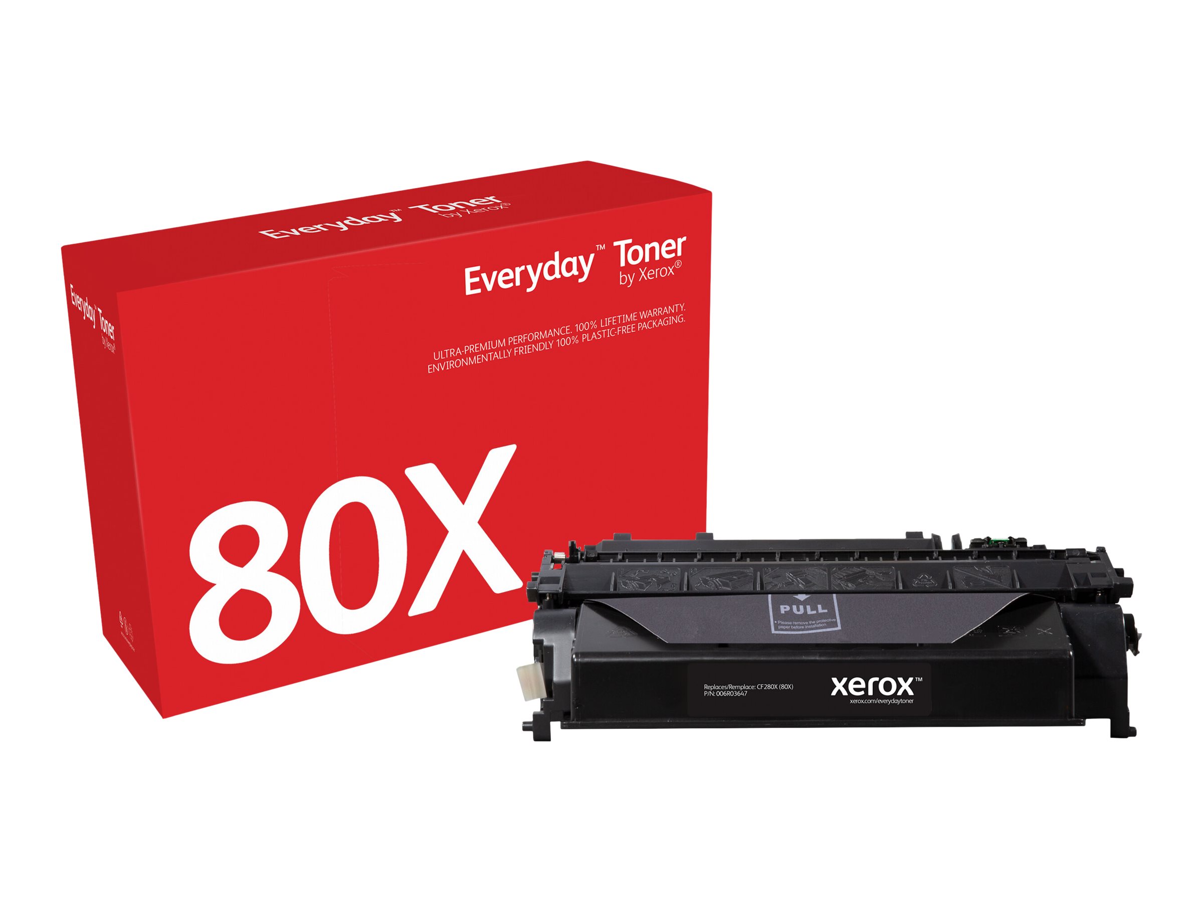 Xerox 006R03647 / Alternative to HP 80X / CF280X / Black Toner - High Yield