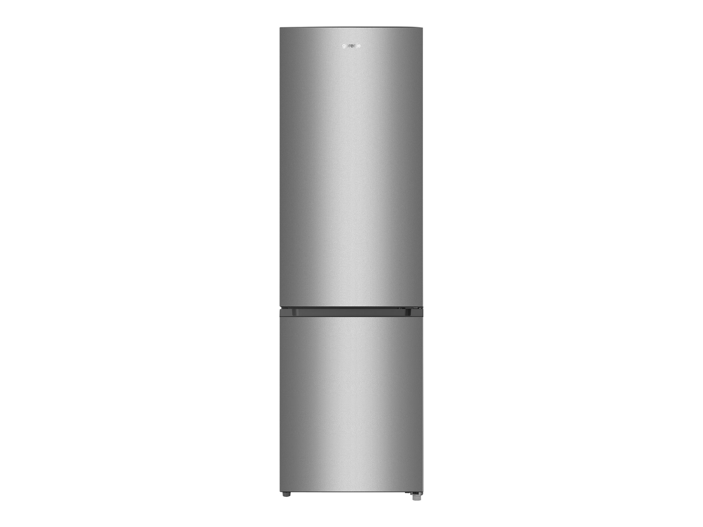 Gorenje RK4182PS4 - Køleskab/fryser - bund-fryser - bredde: 55 cm - dybde: 55.7 cm - højde: 180 cm - 269 liter - Klasse E - grå