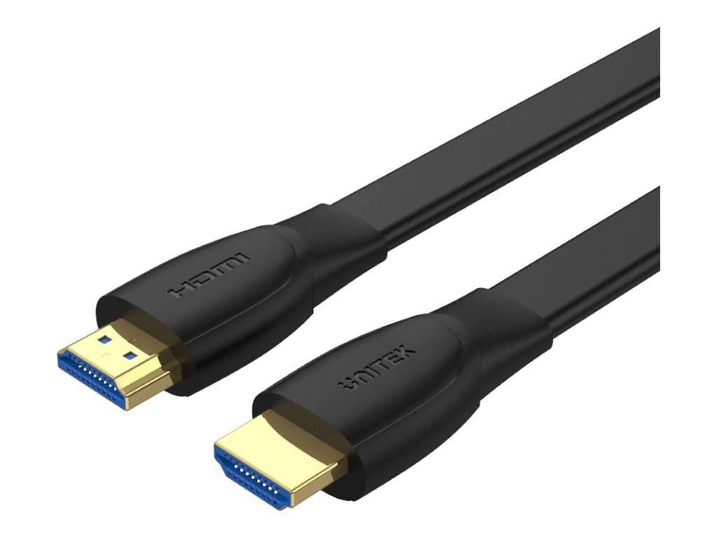 HDMI-kabel 2.0 fladt 2 m - UNITEK 4K 60 Hz