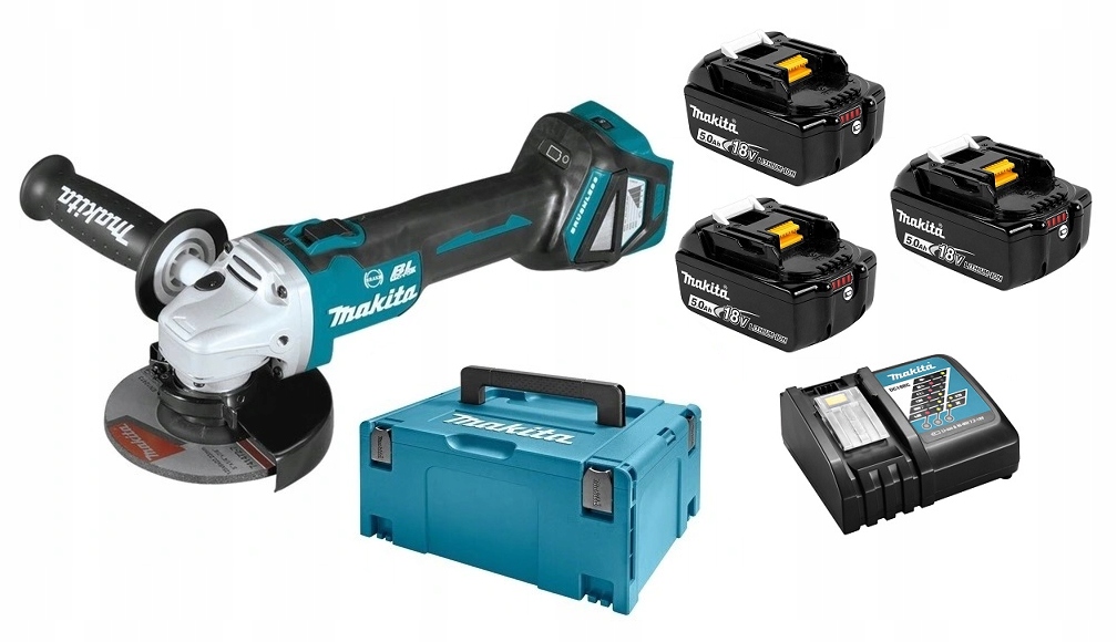 Makita Vinkelsliber 18V 3X5 0Ah