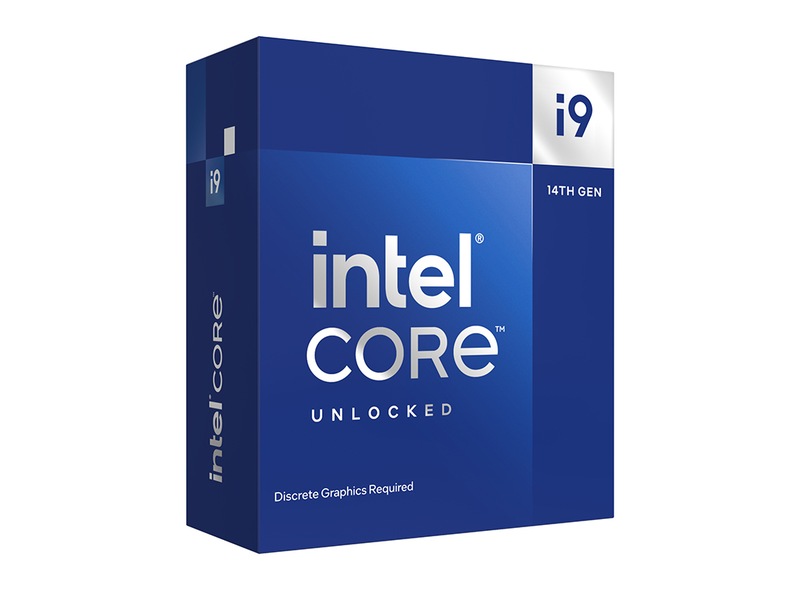 Intel Core i9-14900KF Raptor Lake Refresh CPU - 6GHz 24-kerne - LGA1700 - Intel Boxed without heatsink/fan