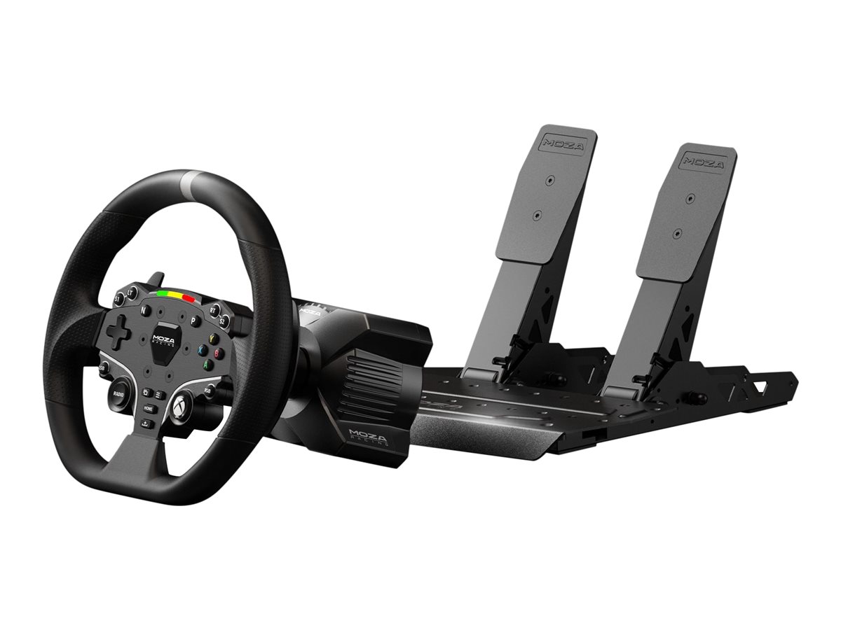 Moza Racing R3 Bundle Rat og pedalsæt PC Microsoft Xbox One Microsoft Xbox One S Microsoft Xbox One X
