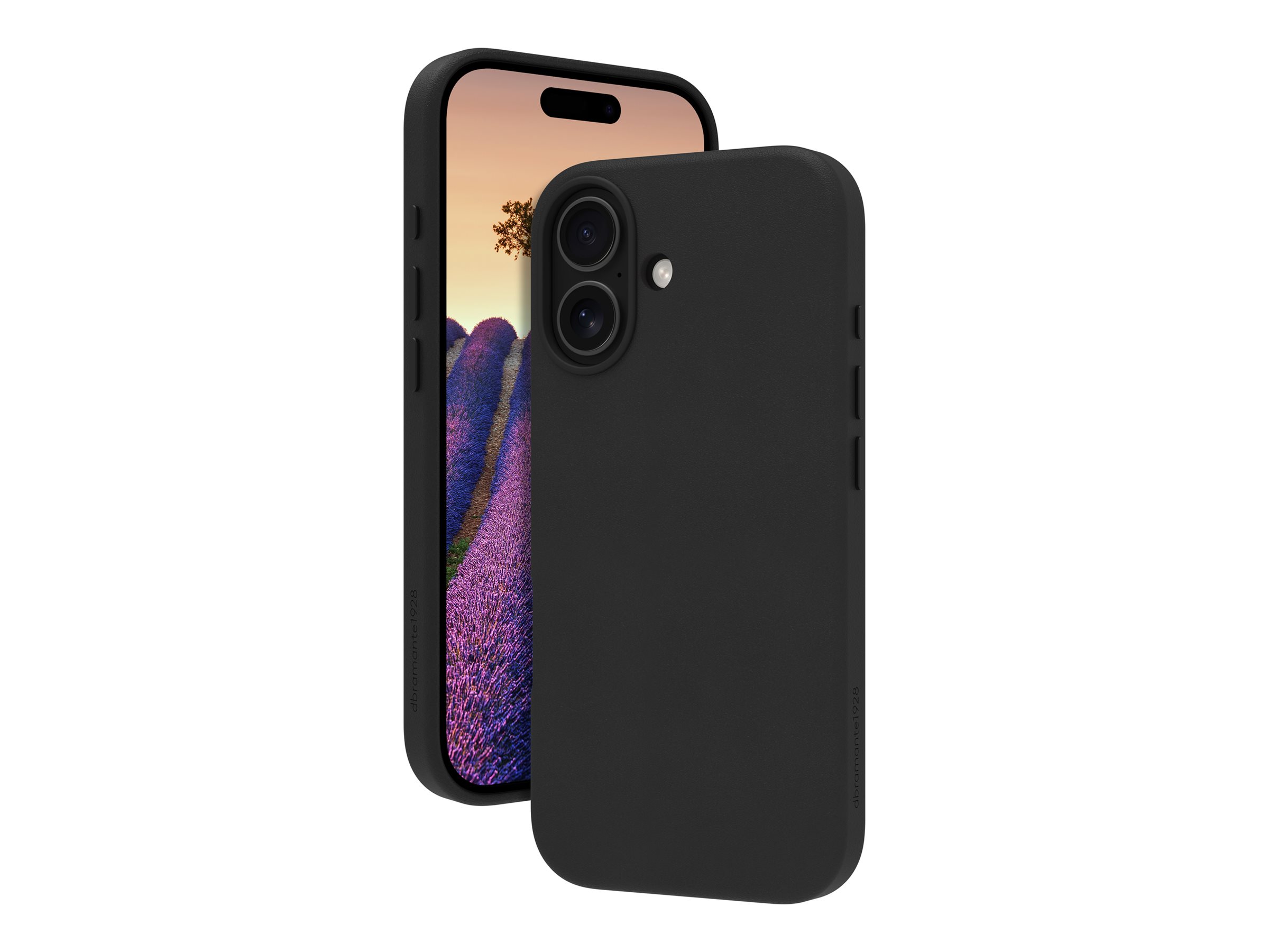 dbramante1928 iPhone 17 Roskilde lædercover (sort)