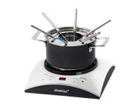 Steba IK 11 S - Induktionsvarmeplade - 1 kW - rustfrit stål/sort/hvid