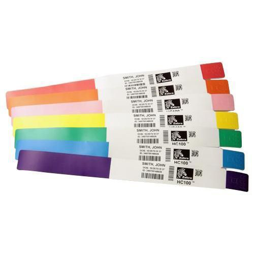 Zebra Z-Band Splash Vandfast armbånd 25.4 x 254 mm 350etikette(r)