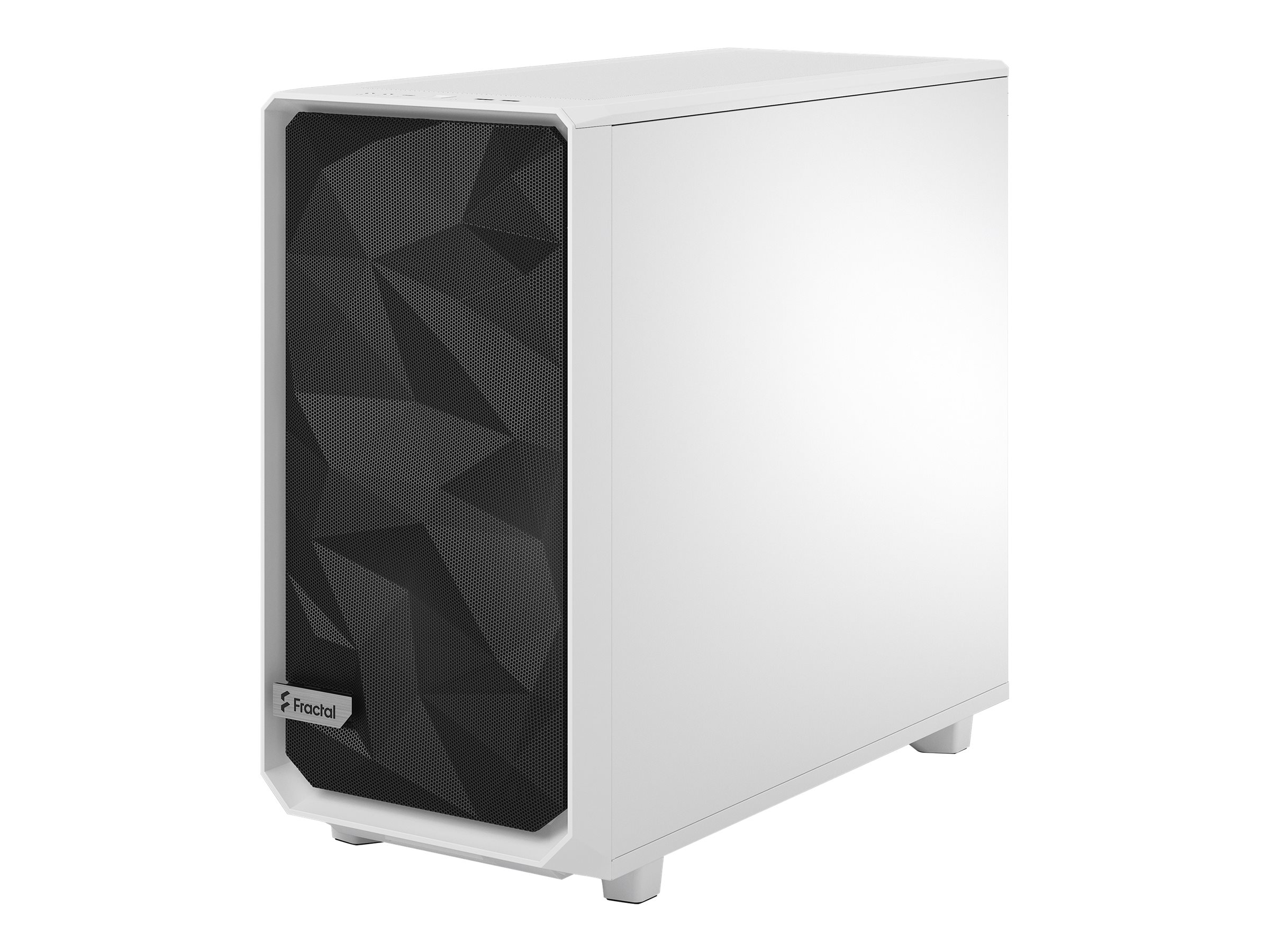 Fractal Design Meshify 2 Compact Clear Tempered Glass Tårn ATX Ingen strømforsyning Hvid