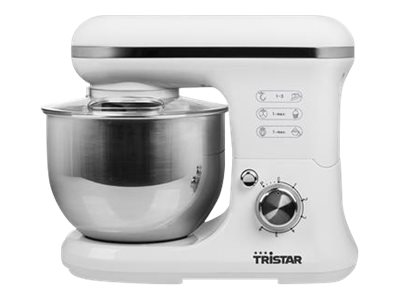 Tristar MX-4817, 5 L, Hvid, Knapper, Dreje, Kina, Rustfrit stål, Plast