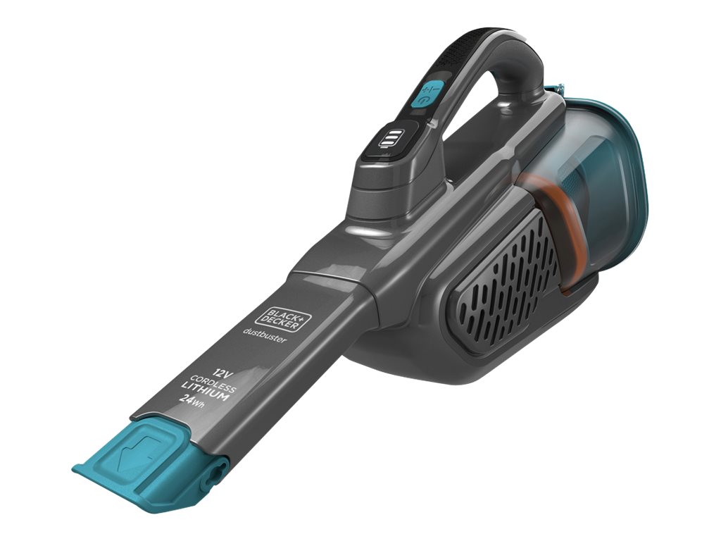 BLACK+DECKER DustBuster BHHV320J-QW - Støvsuger - håndmodel - uden pose - ledningsfri - blå/titanium