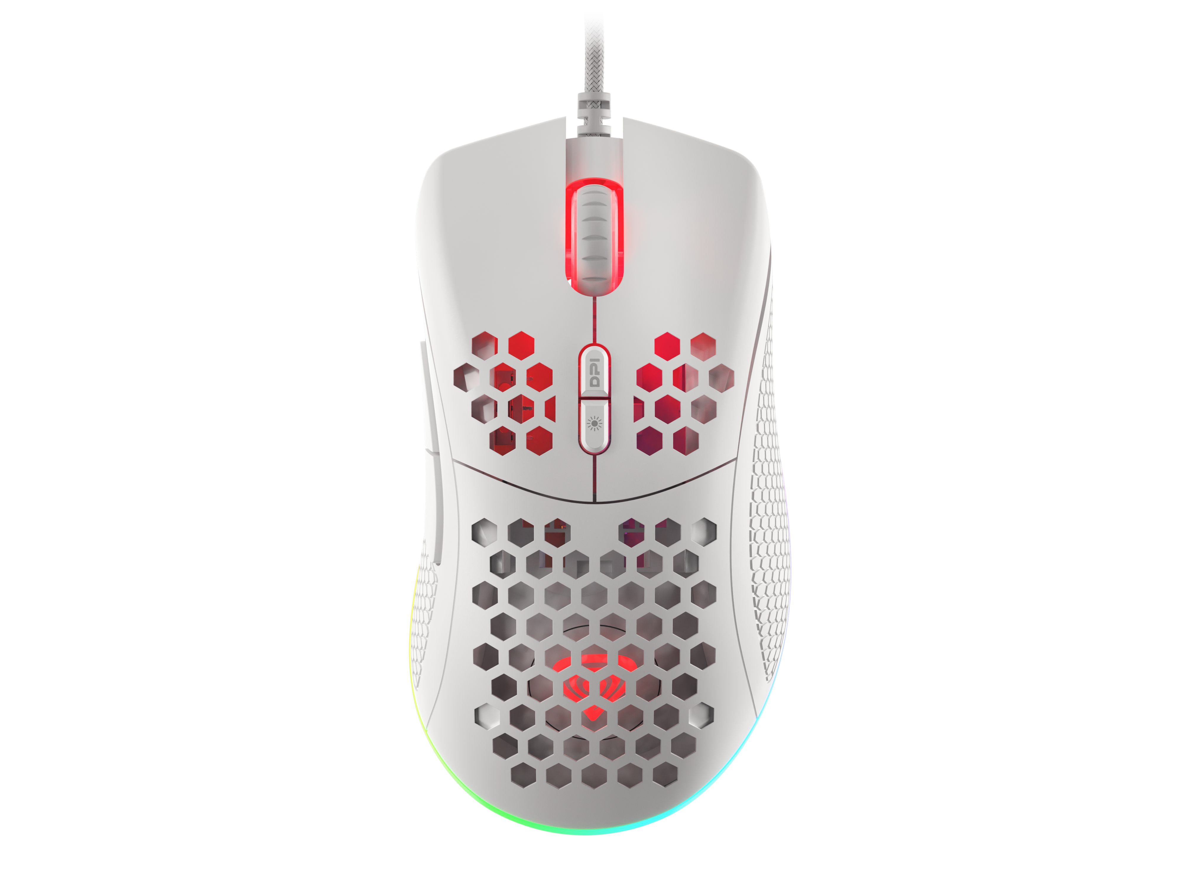 GENESIS Krypton 555 Optisk Kablet Hvid billede