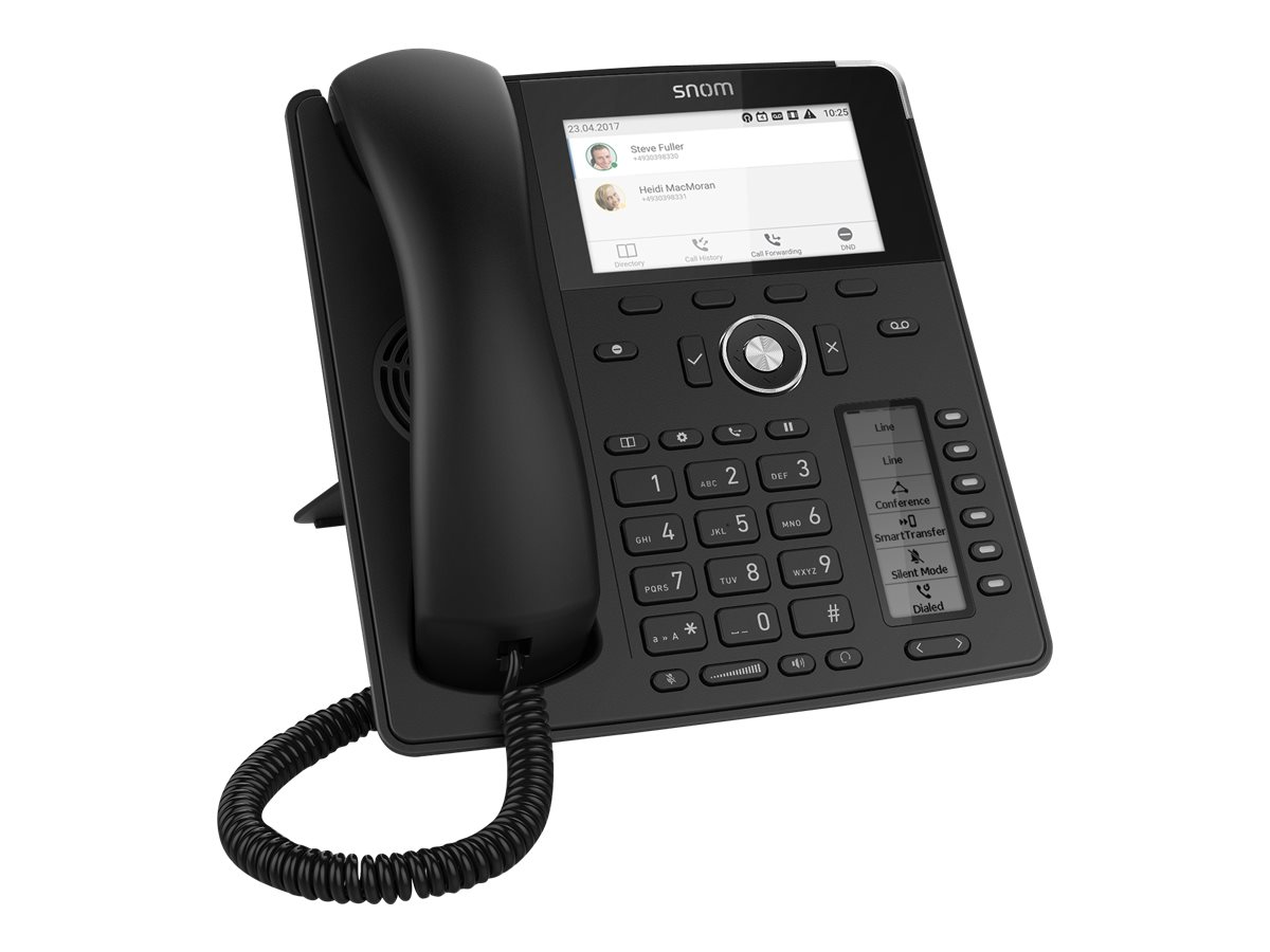 snom D785N IP phone Black 12 lines