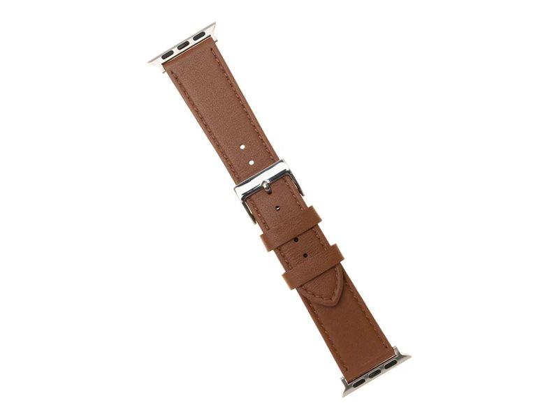 FIXED Ægte læderrem til Apple Watch 42/44/45/49mm Brun