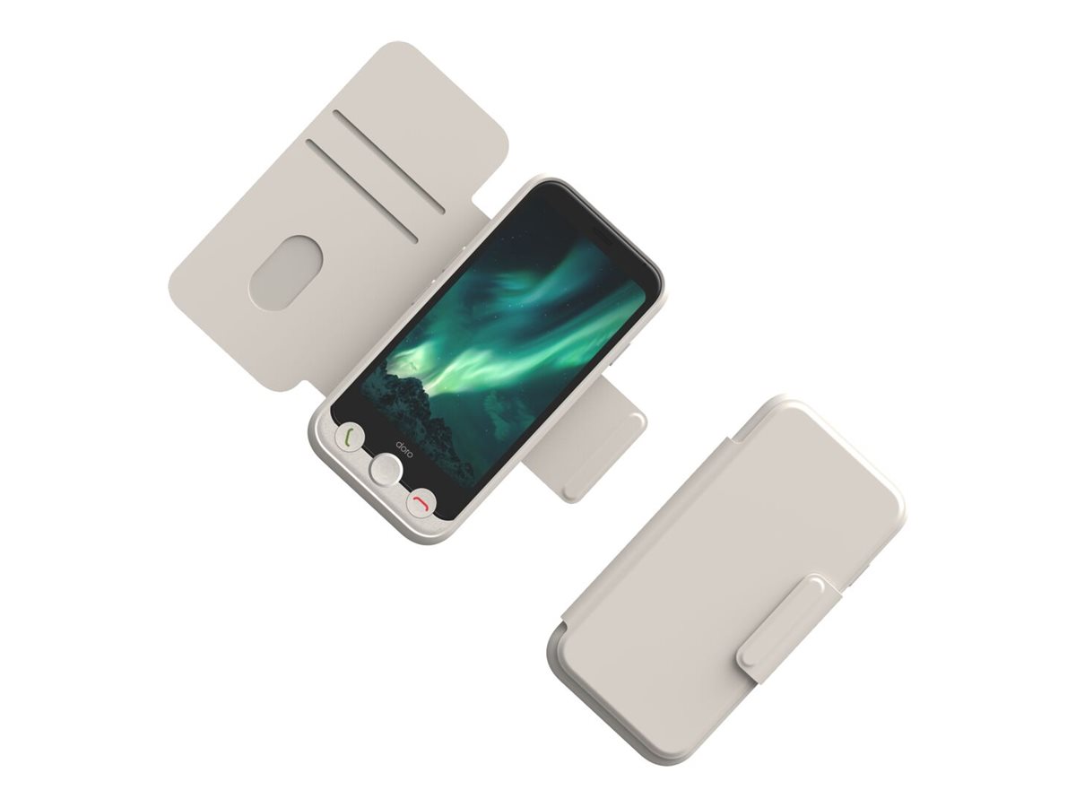 Doro Plånboksfodral Aurora A11 Ben-vit