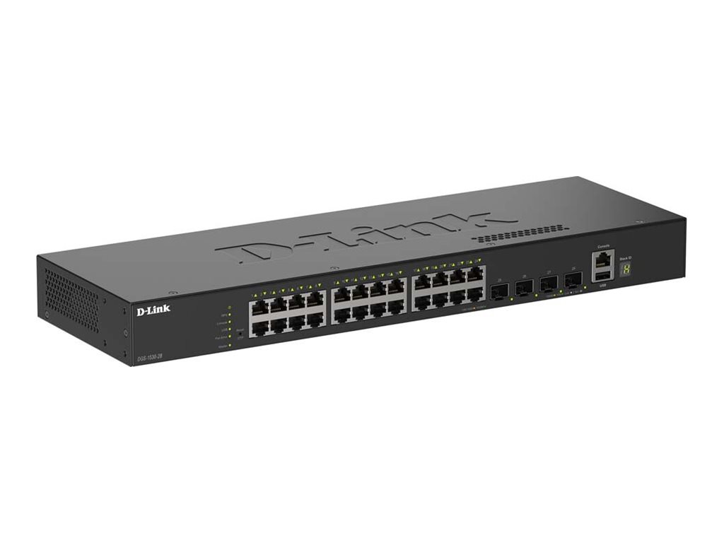 D-Link DGS-1530-28/E Switch 24-porte Gigabit Ethernet