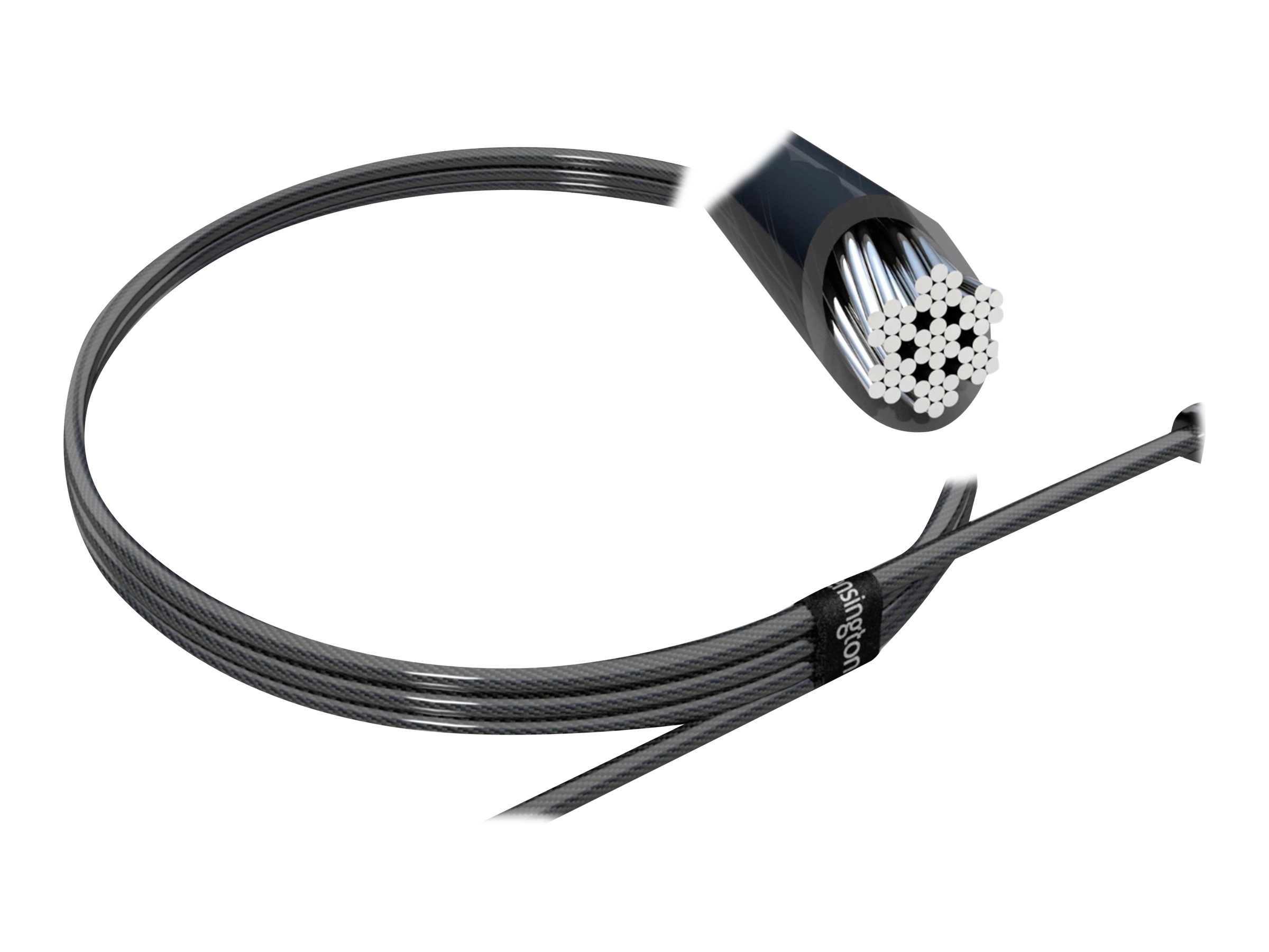 Kensington MicroSaver 2.0 nøgellås til bærbar - 1,8 m kulstofstål