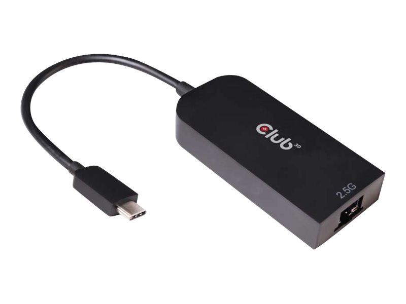 Club 3D CAC-1520 USB 3.2 Gen1 Type C to RJ45 2.5Gbps Adapter