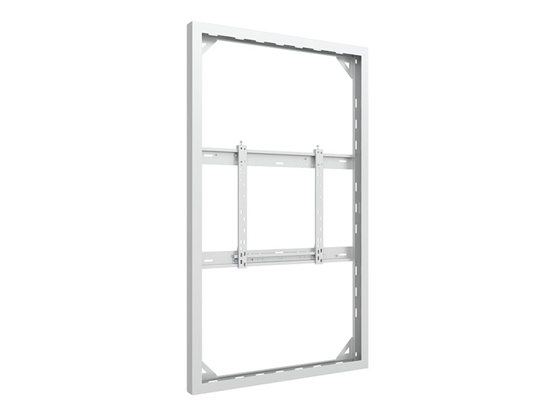 Multibrackets M Pro Series enclosure - medium - slim - white - Maks 80 kg - Maks størrelse 65"