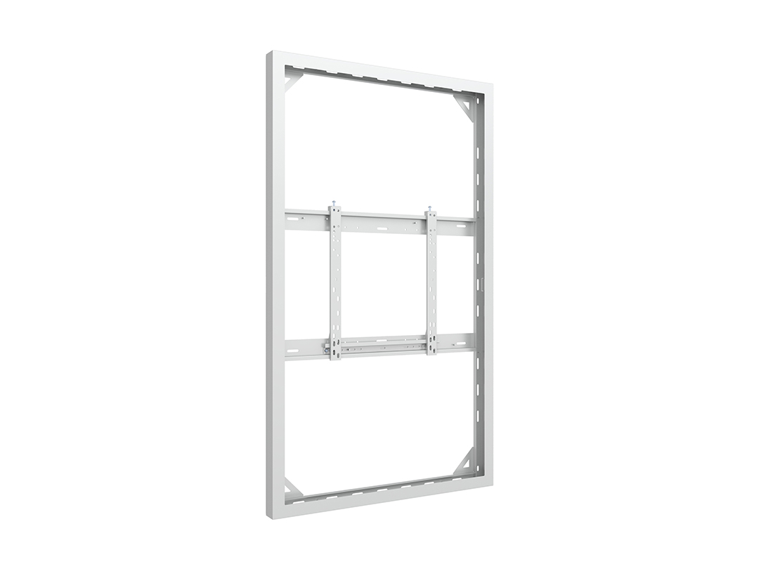 Multibrackets M Pro Series enclosure - medium - slim - white - Maks 80 kg - Maks størrelse 65"