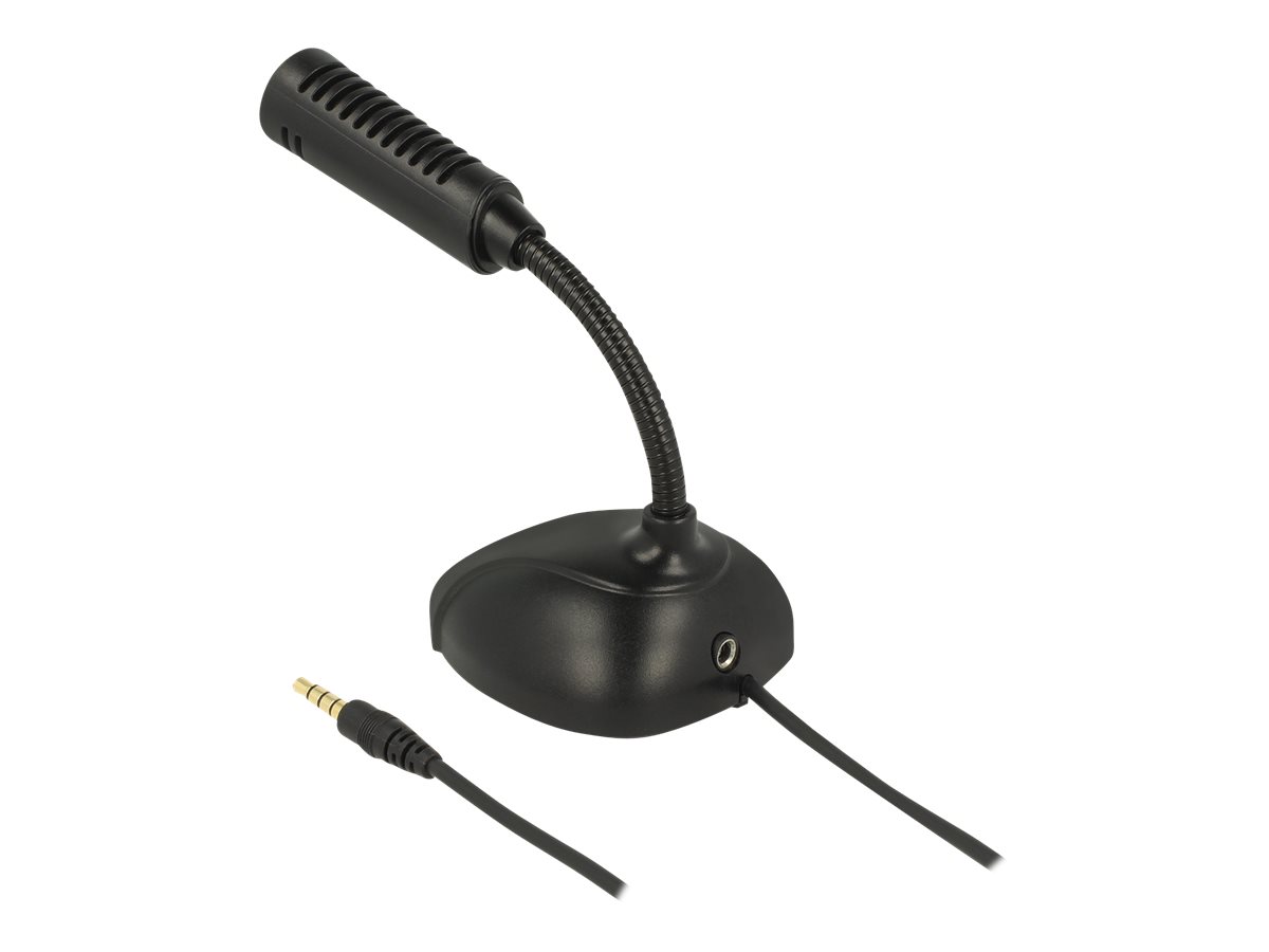 DeLOCK Condenser Microphone Omni-Directional for Smartphone Tablet