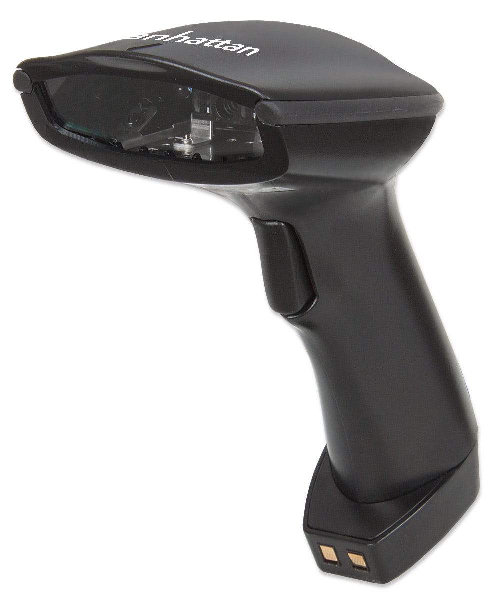 Manhattan Wireless Linear Handheld CCD Barcode Scanner, Bluetooth, 500mm Scan Depth, up to 80m effective range (line of sight), Max Ambient Light
