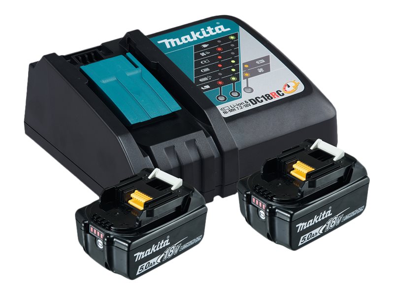 Makita DC18RC battery charger - with battery - 2 - Li-Ion